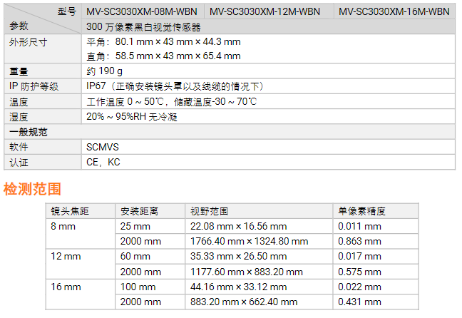 海康MV-SC3030XM-08M/12M/16M300萬像素黑白視覺傳感器讀碼器工業相機參數.png 海康MV-SC3030XM-08M/12M/16M300萬像素黑白視覺傳感器讀碼器工業相機參數.png